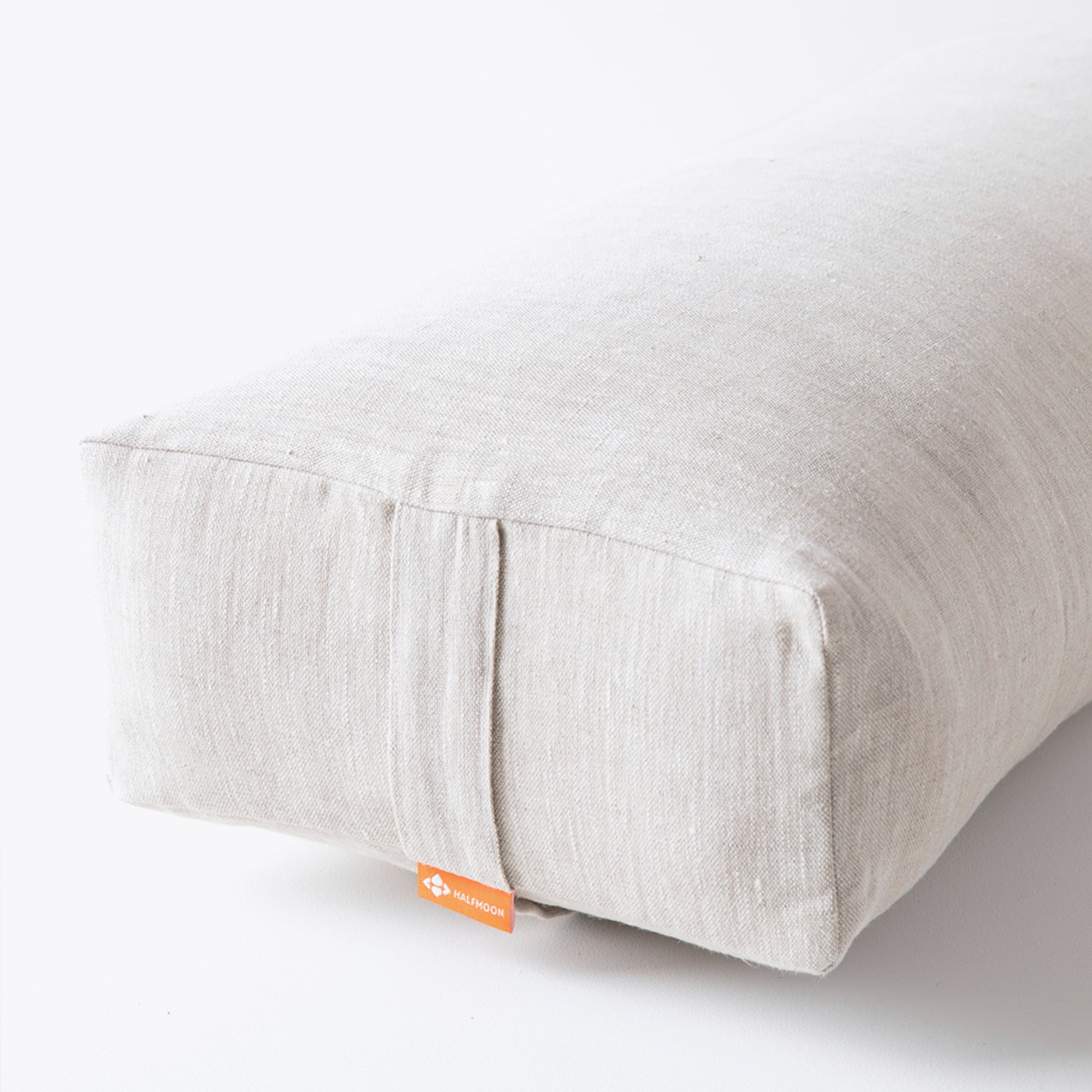 Rectangular Bolster Natural Linen Handle